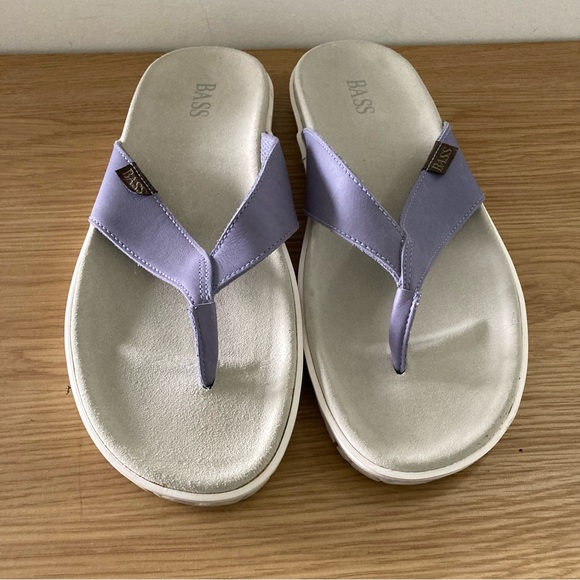 Bass Size 11 Purple Thong Sandals - Picture 5 of 6